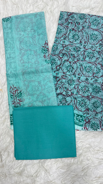 3 Piece Set Kota Dress Material