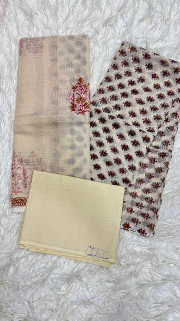 3 Piece Set Kota Dress Material