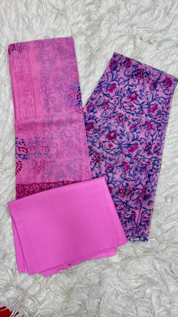 3 Piece Set Kota Dress Material