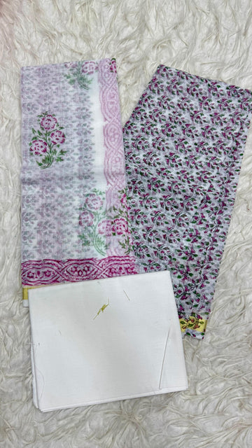 3 Piece Set Kota Dress Material