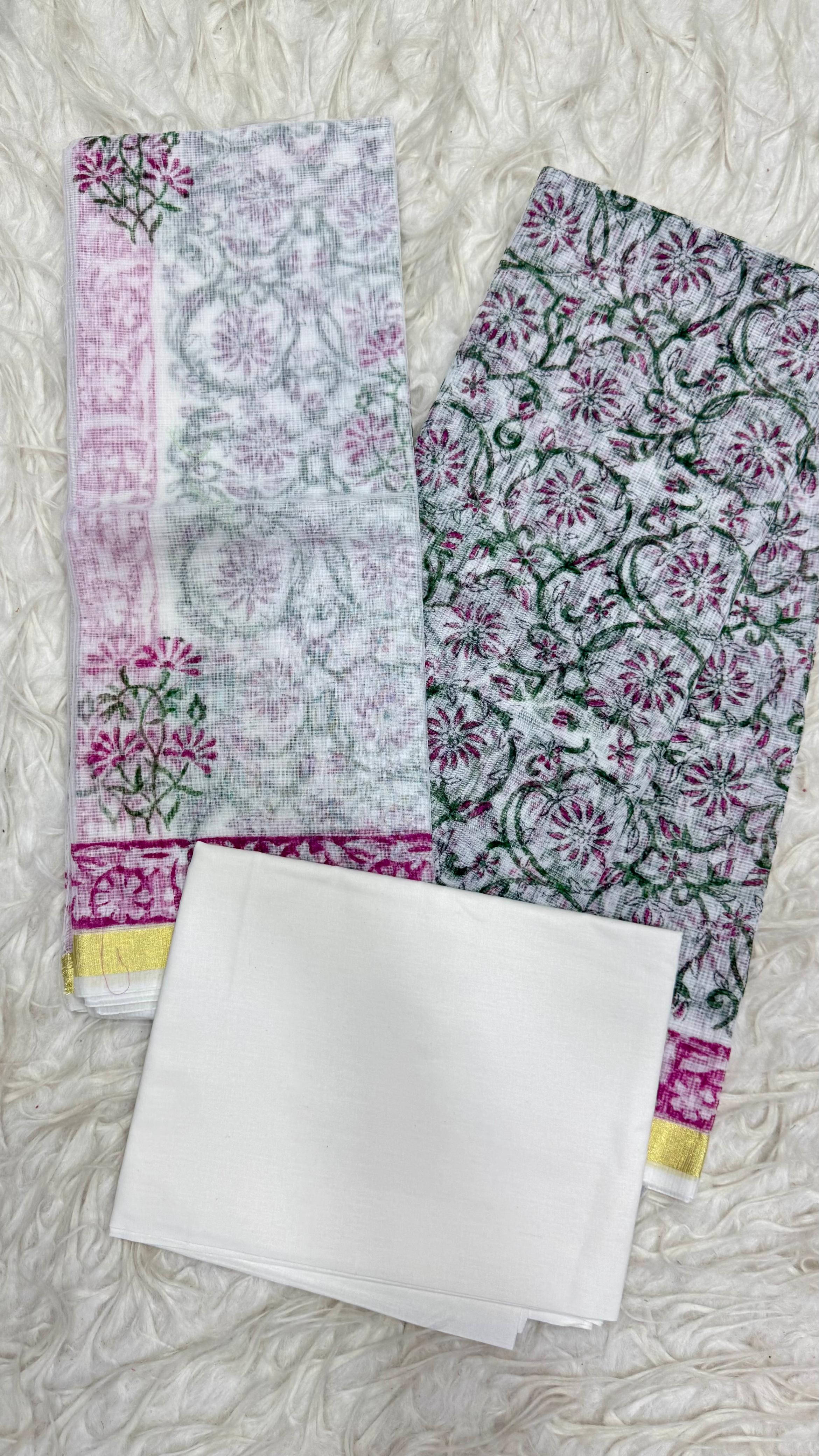 3 Piece Set Kota Dress Material