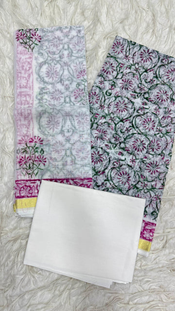 3 Piece Set Kota Dress Material