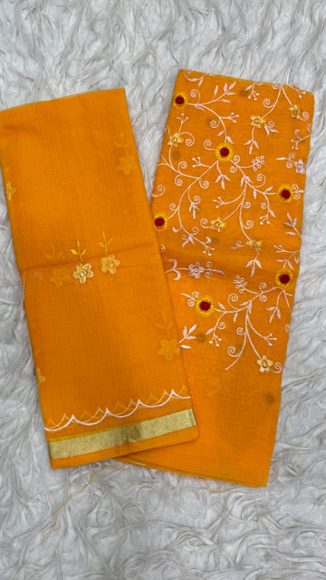 2Pcs Set Kota Dress Material