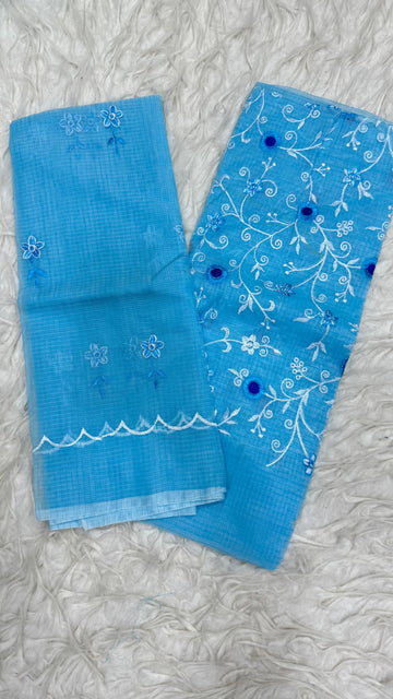 2Pcs Set Kota Dress Material