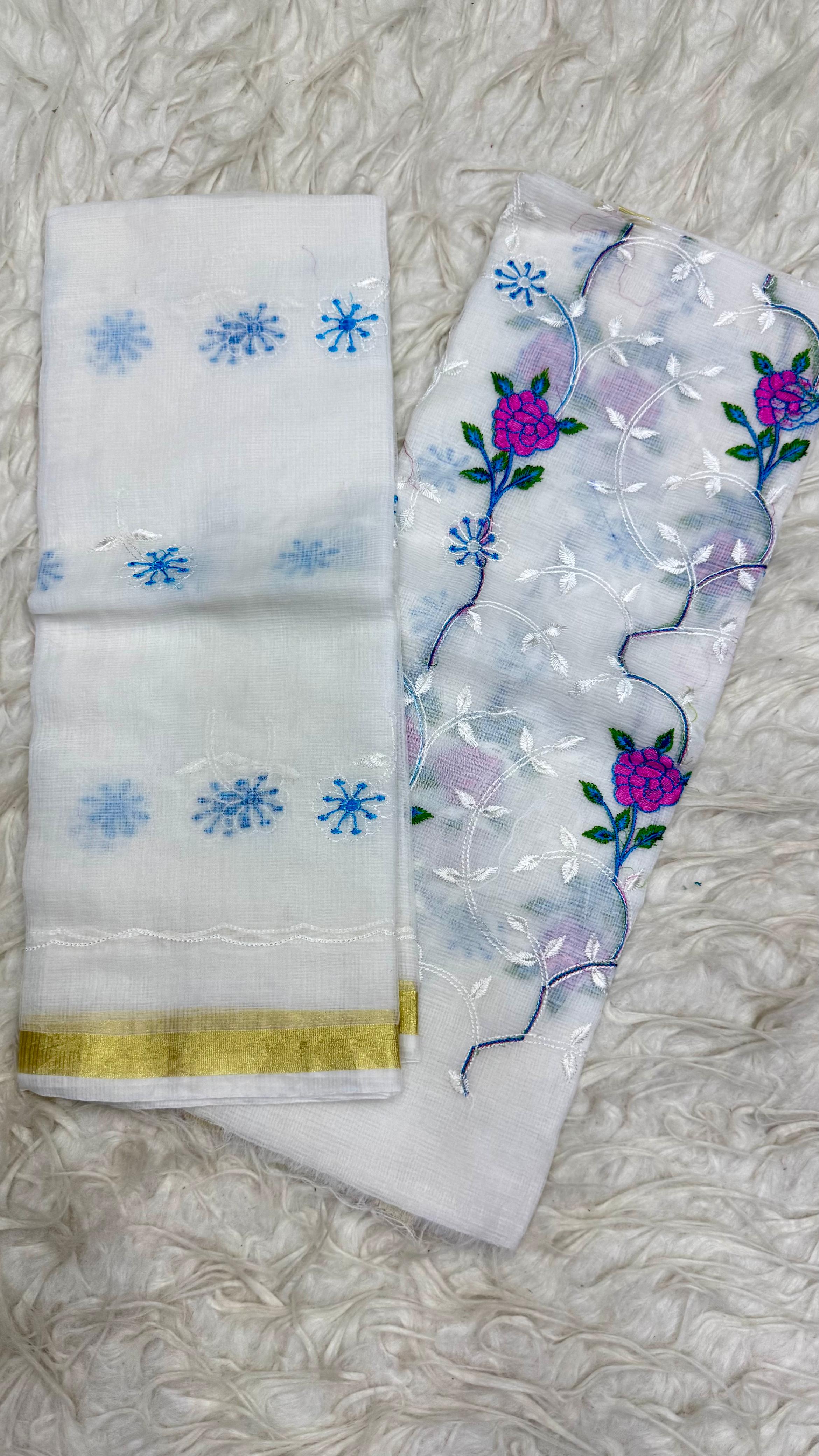 2Pcs Set Kota Dress Material