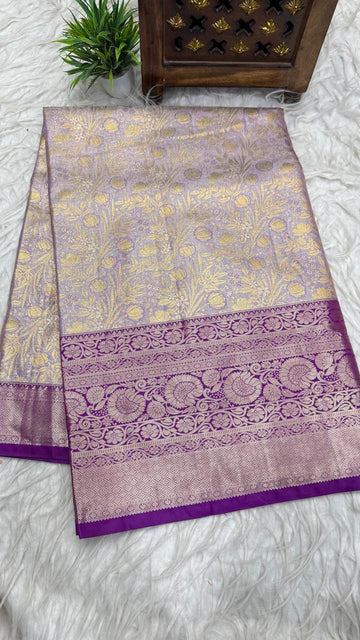Double Ratium Dharmavaram Pattu Saree