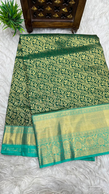 Double Ratium Dharmavaram Pattu Saree