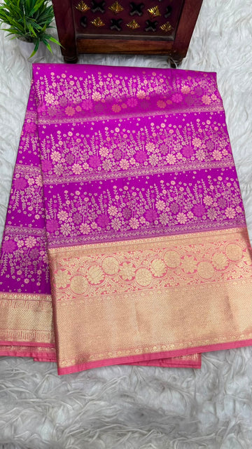 Double Ratium Dharmavaram Pattu Saree