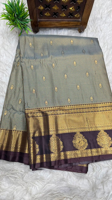 Double Ratium Dharmavaram Pattu Saree