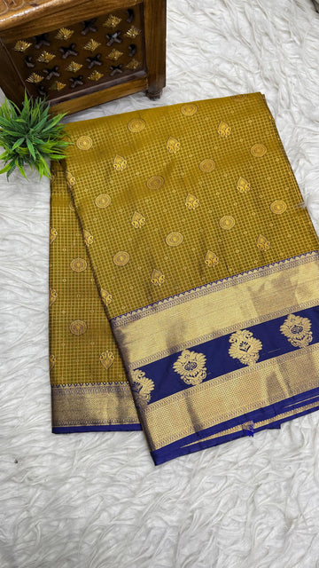 Double Ratium Dharmavaram Pattu Saree