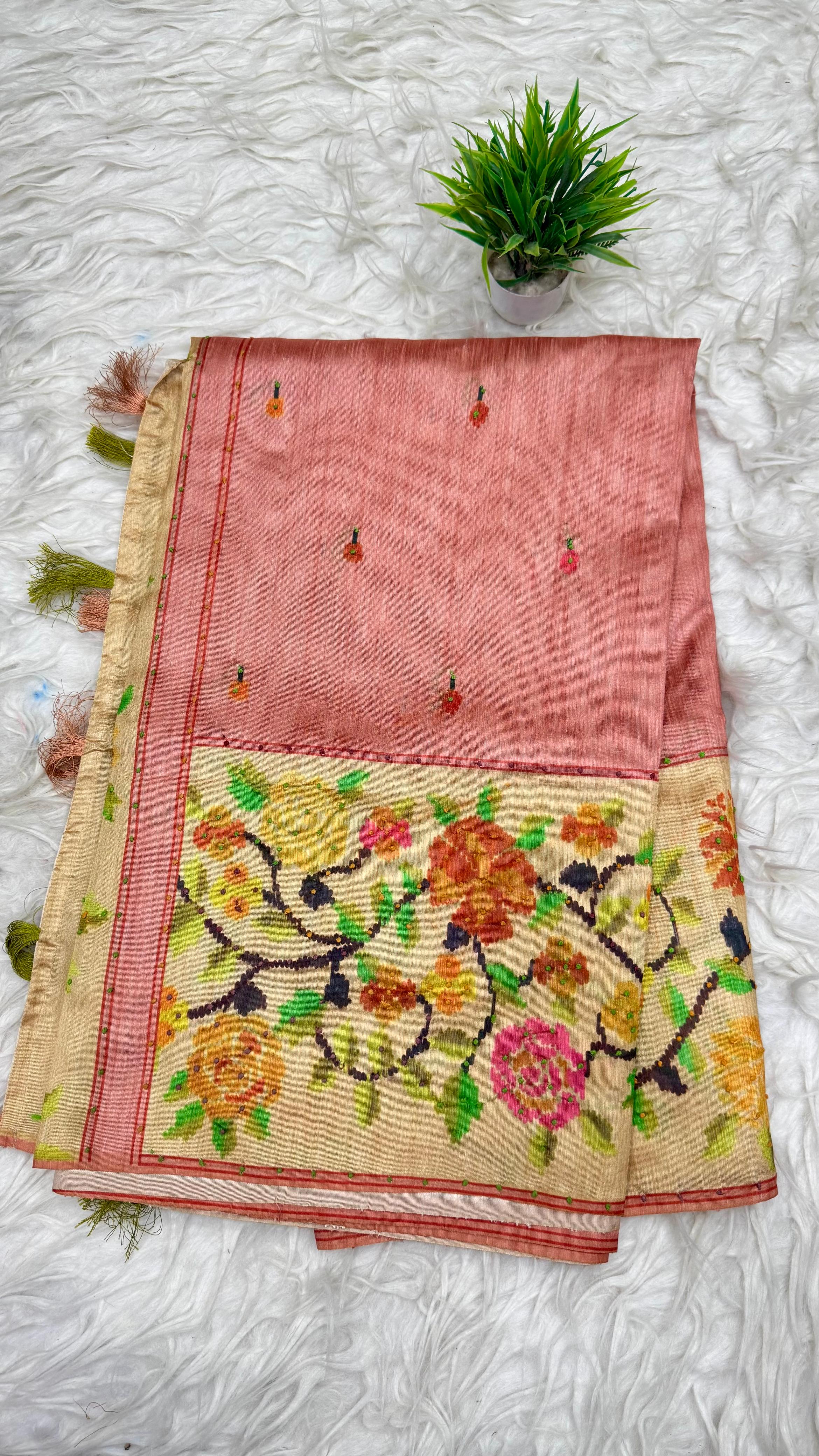 Tusser Sarees