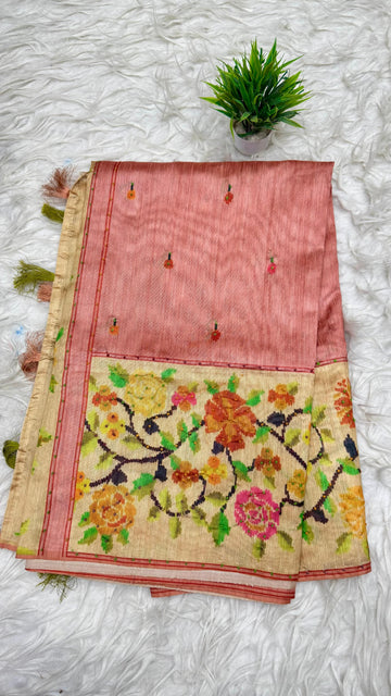 Tusser Sarees