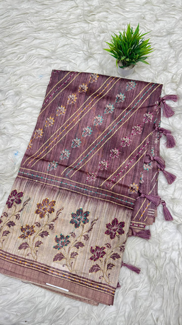 Tusser Sarees