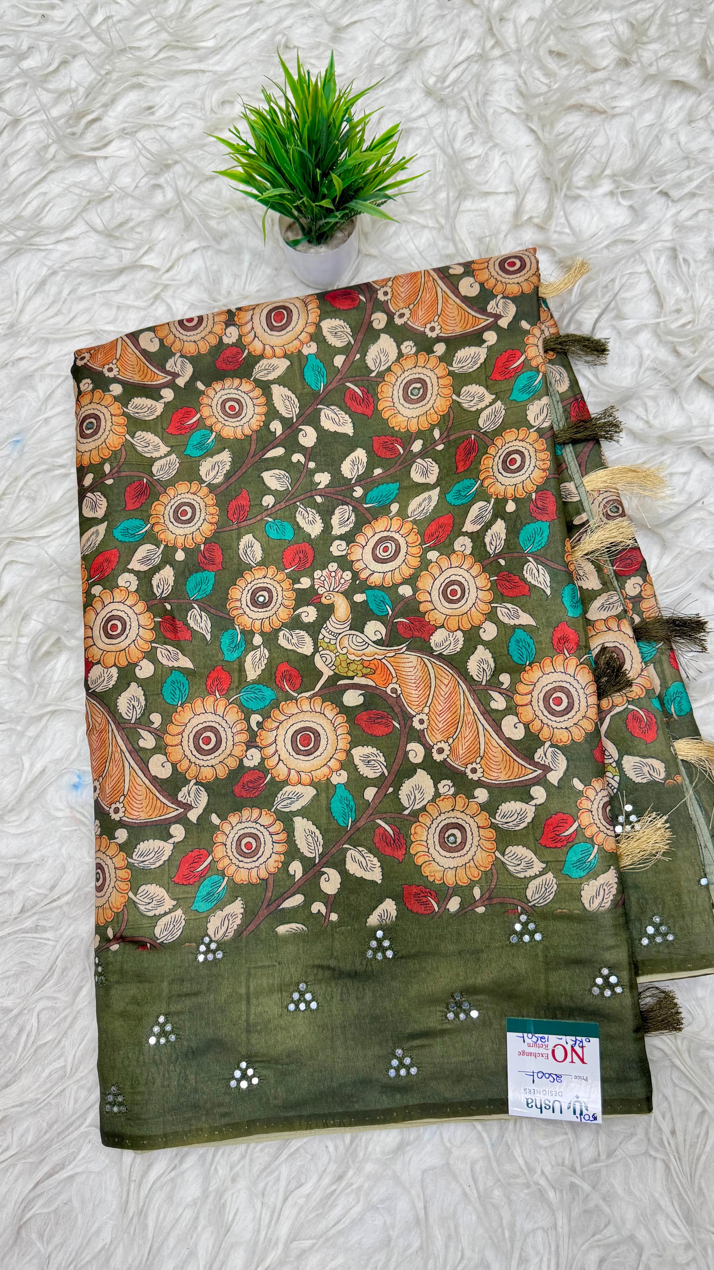 Tusser Sarees