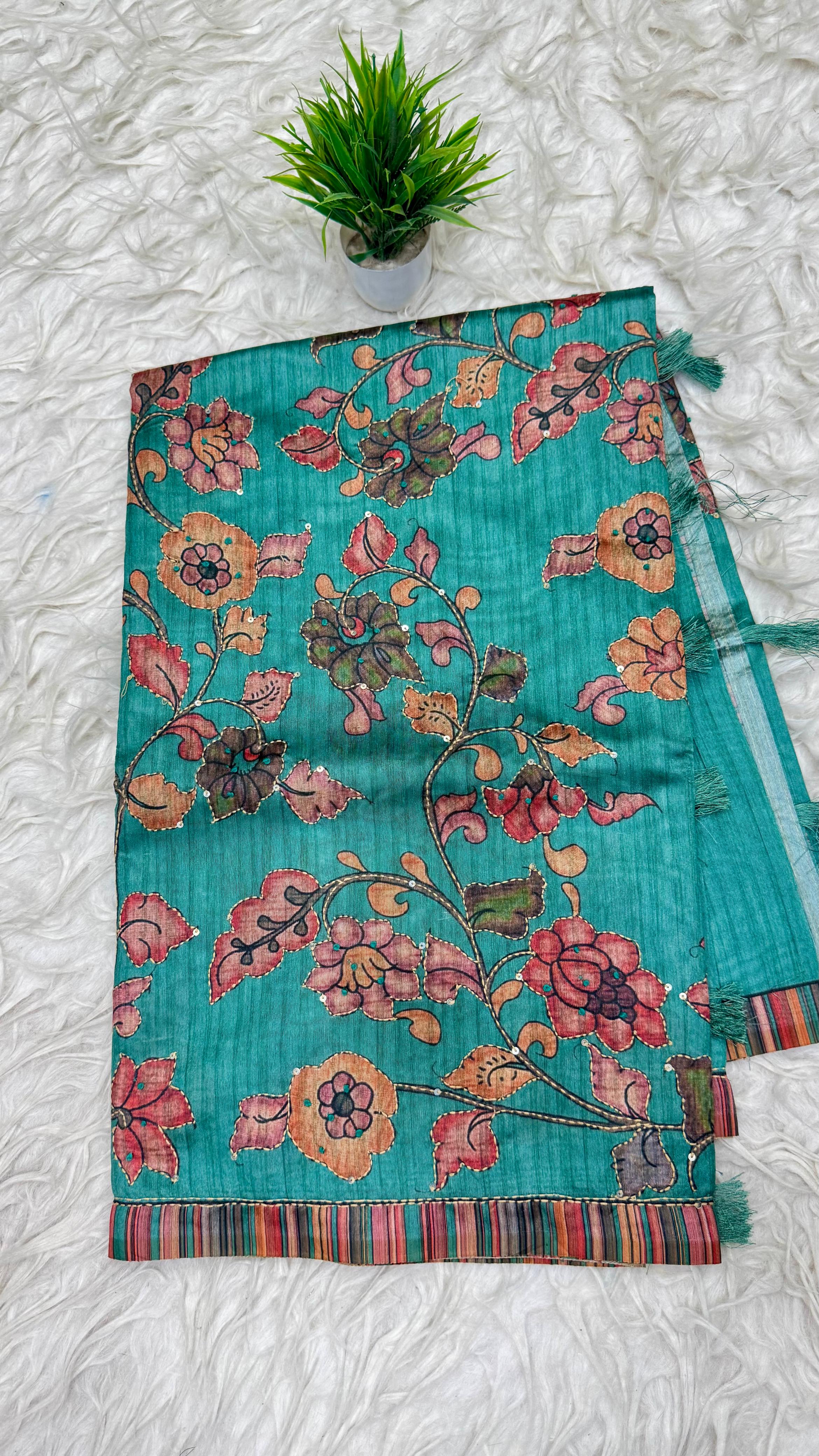 Tusser Sarees