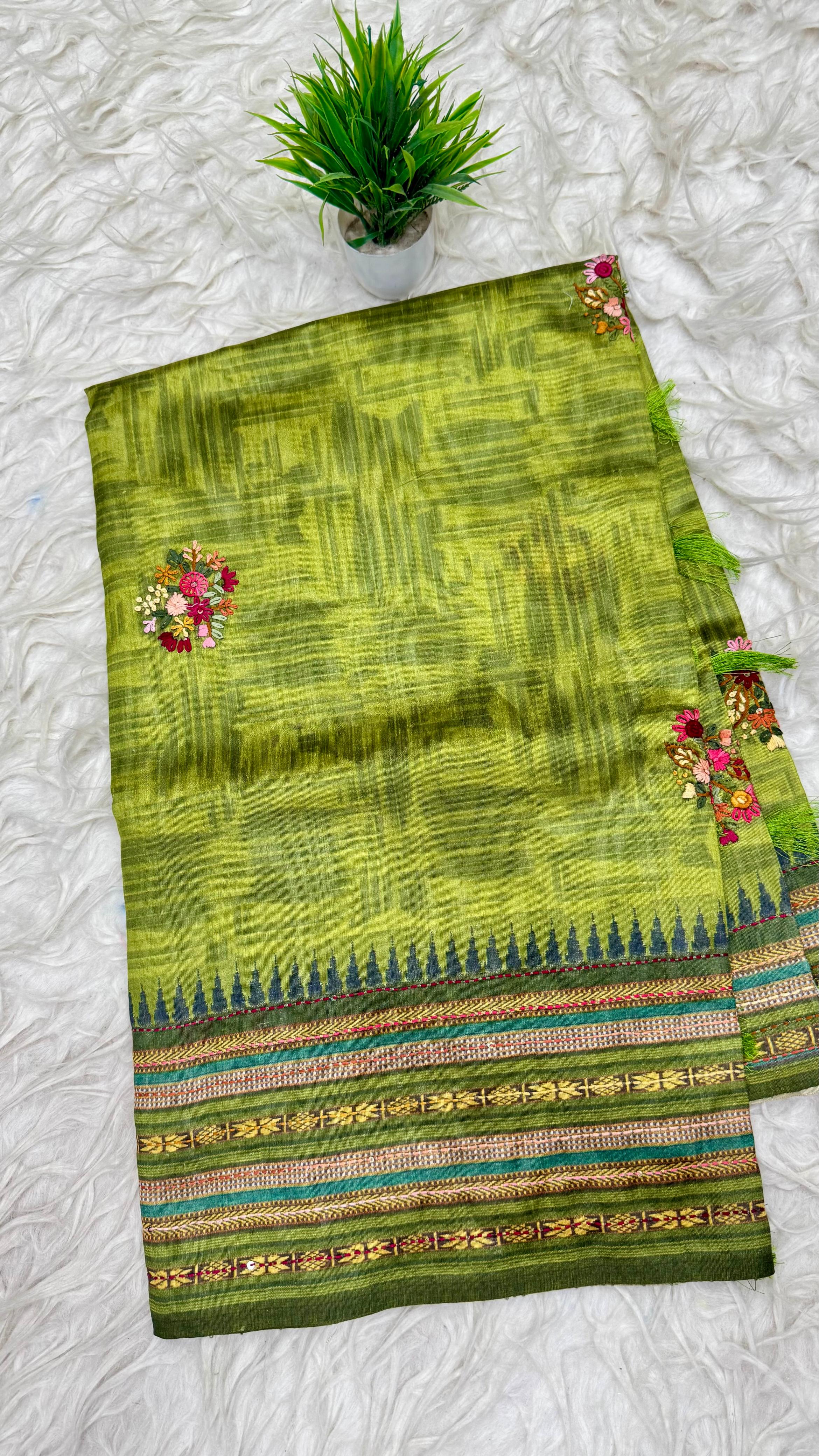 Tusser Sarees