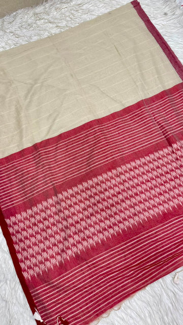 Kadhi Cotton Jamdhani Saree