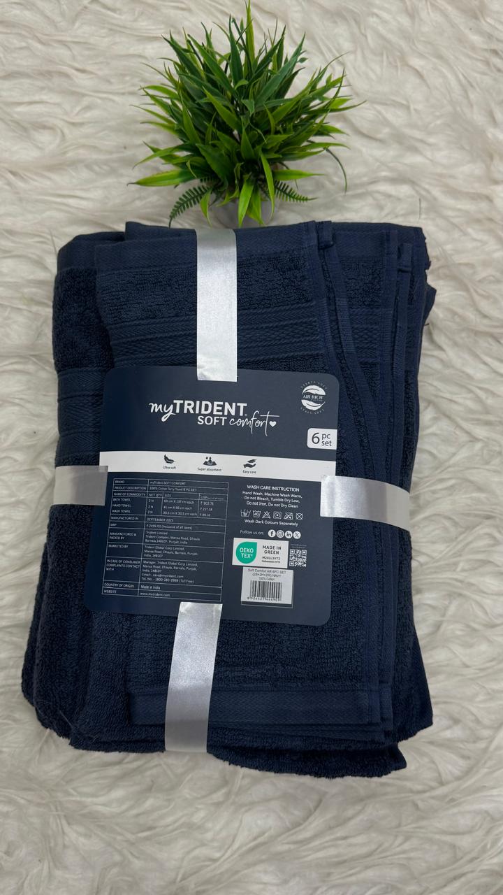 6Pc Towel Sets