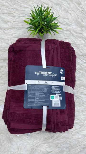 6Pc Towel Sets