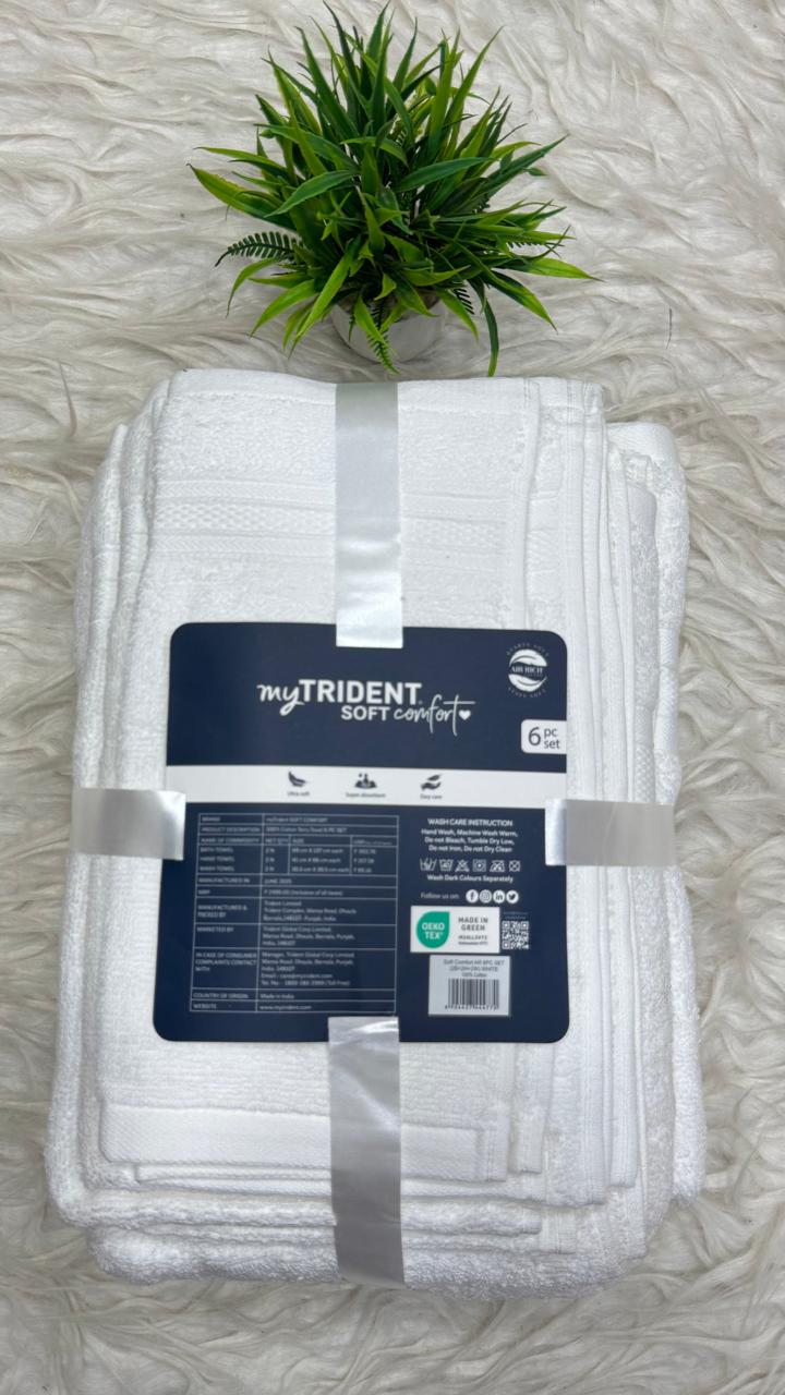6Pc Towel Sets