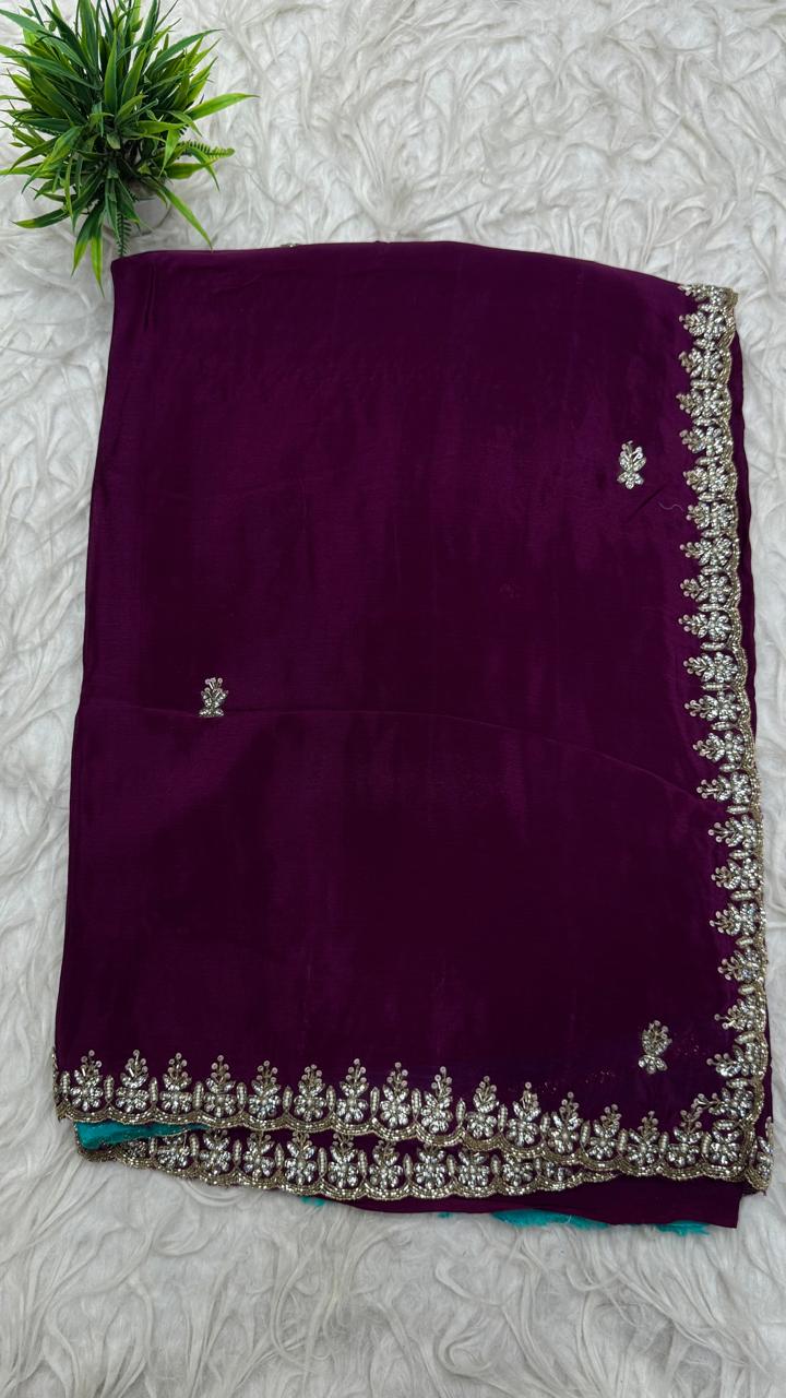 Cocktail Partywear Saree