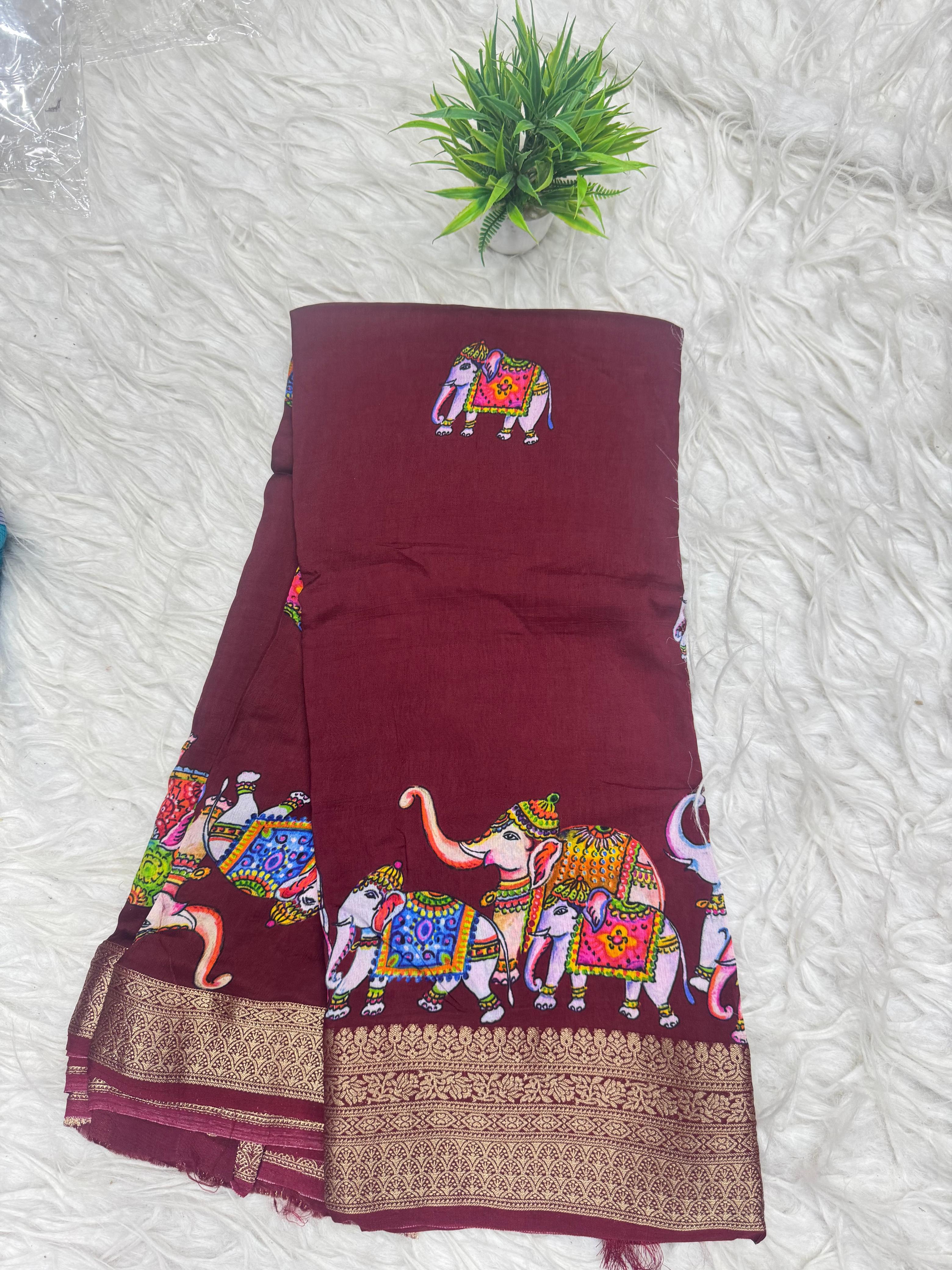 Viscos Saree