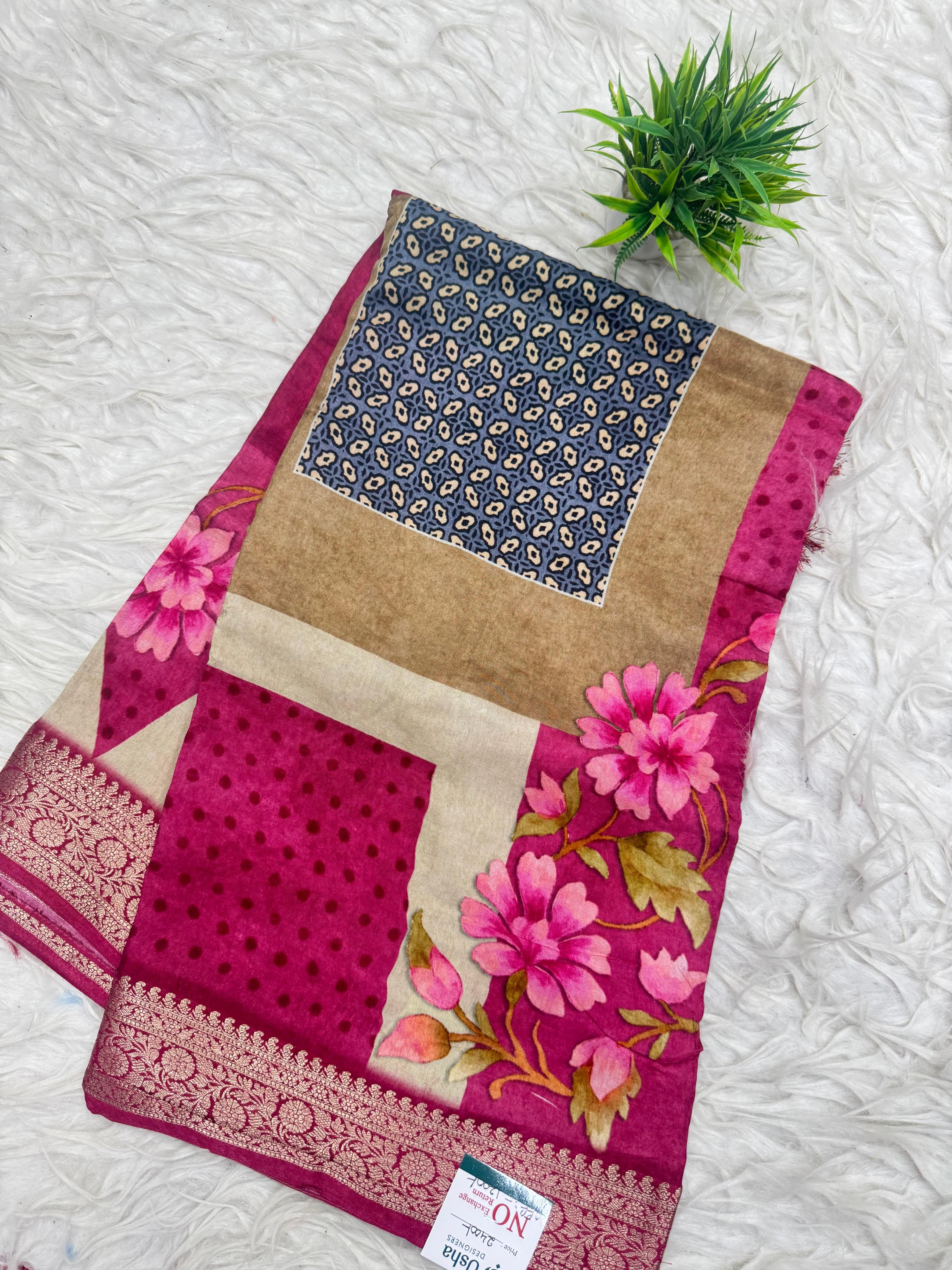 Viscos Saree