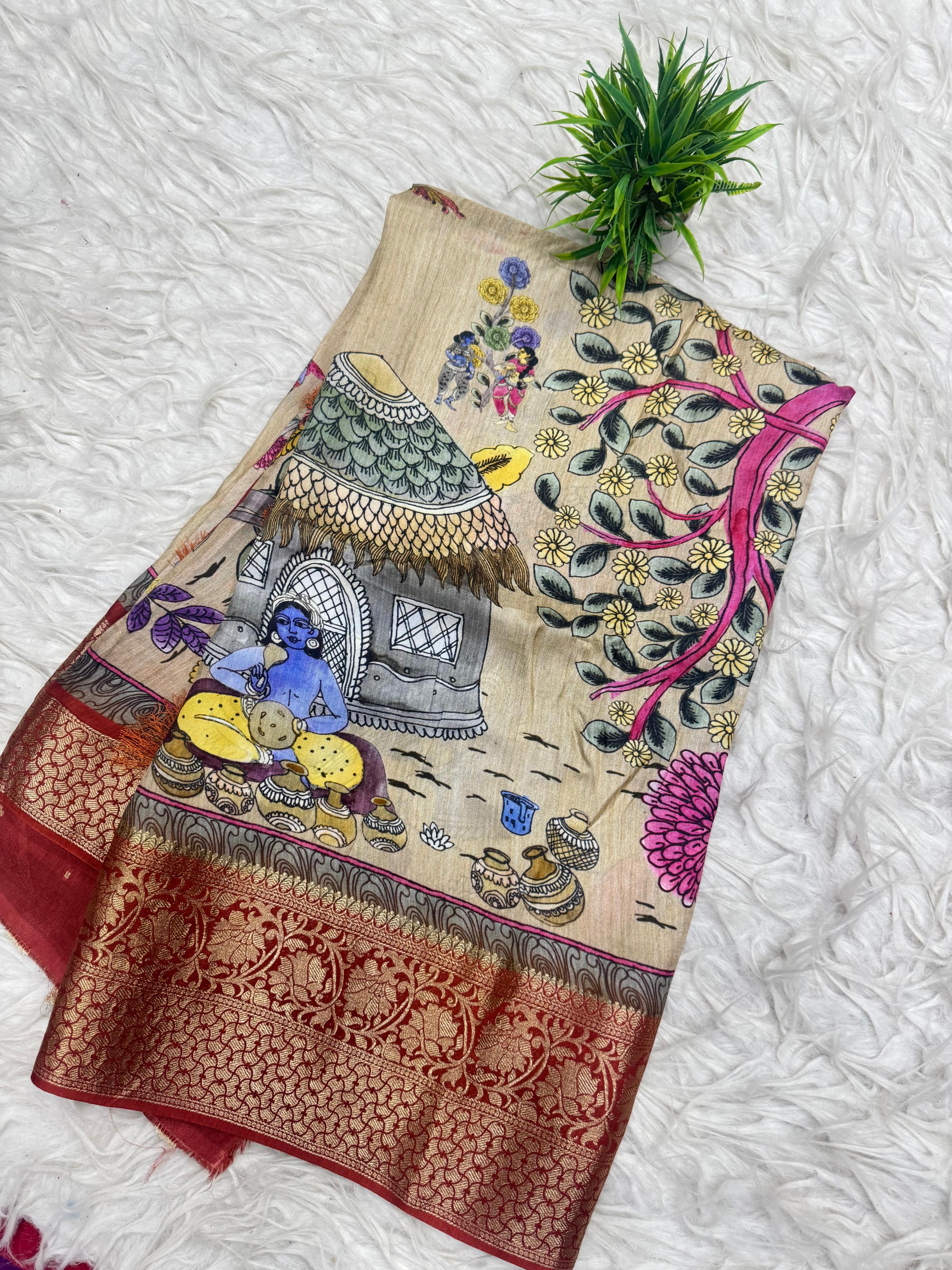Viscos Saree