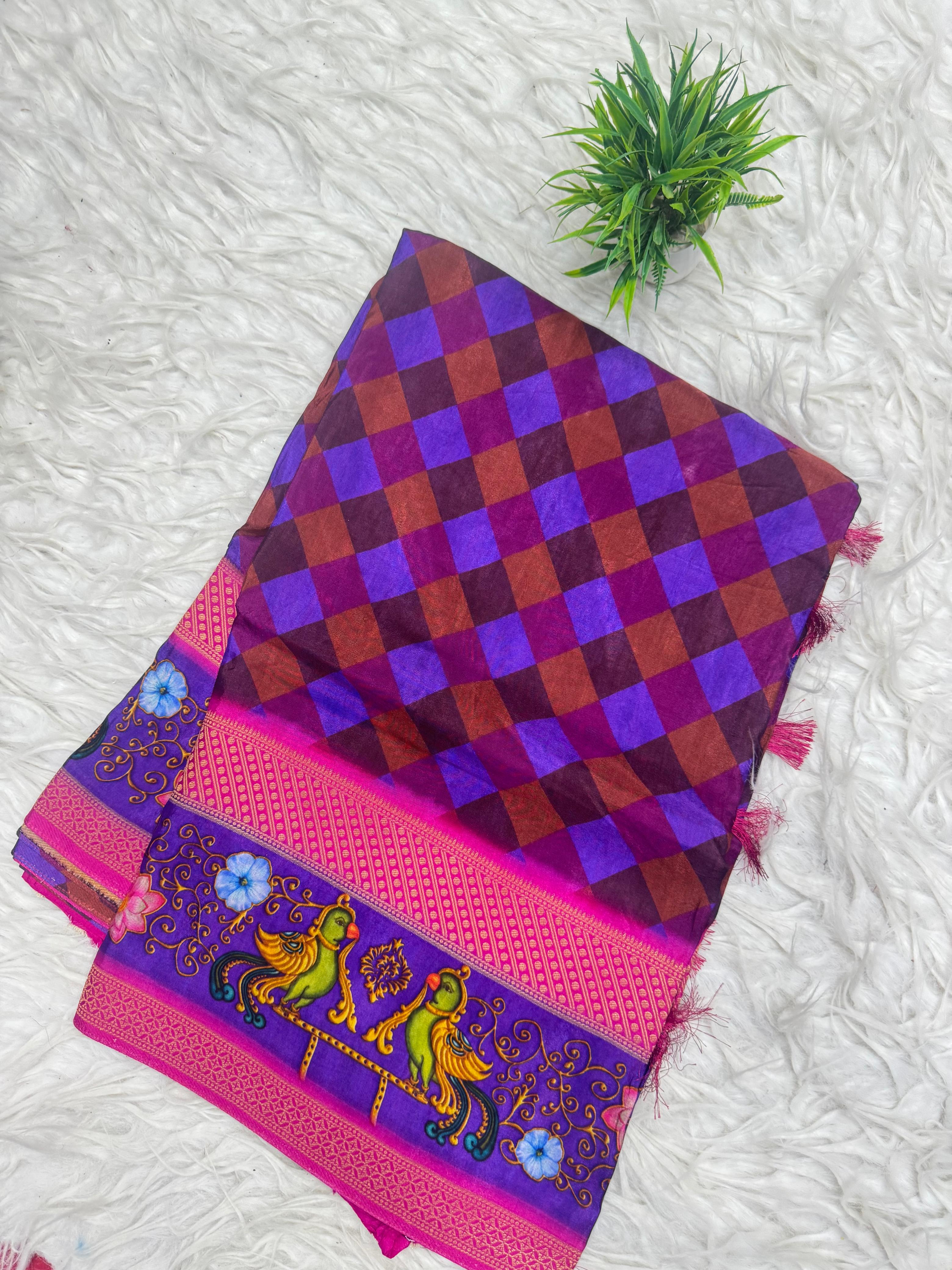 Viscos Saree