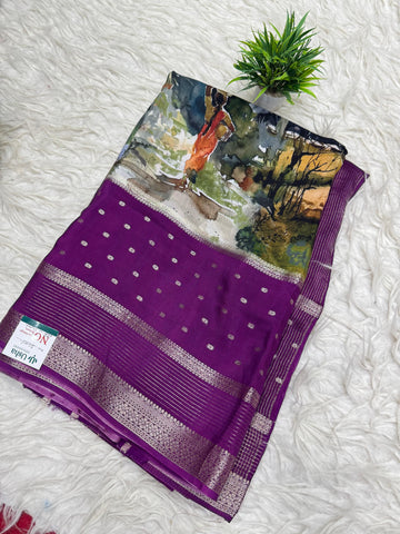 Viscos Saree
