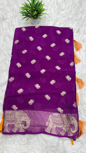 Chinnon Chiffon Saree