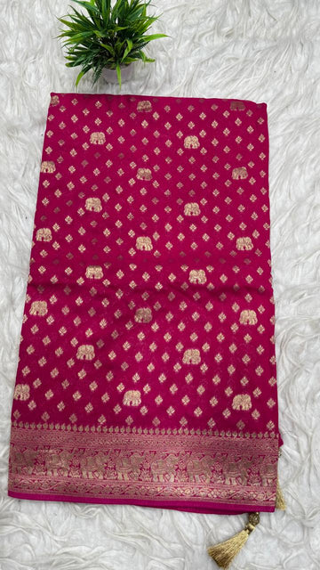 Chinnon Chiffon Saree