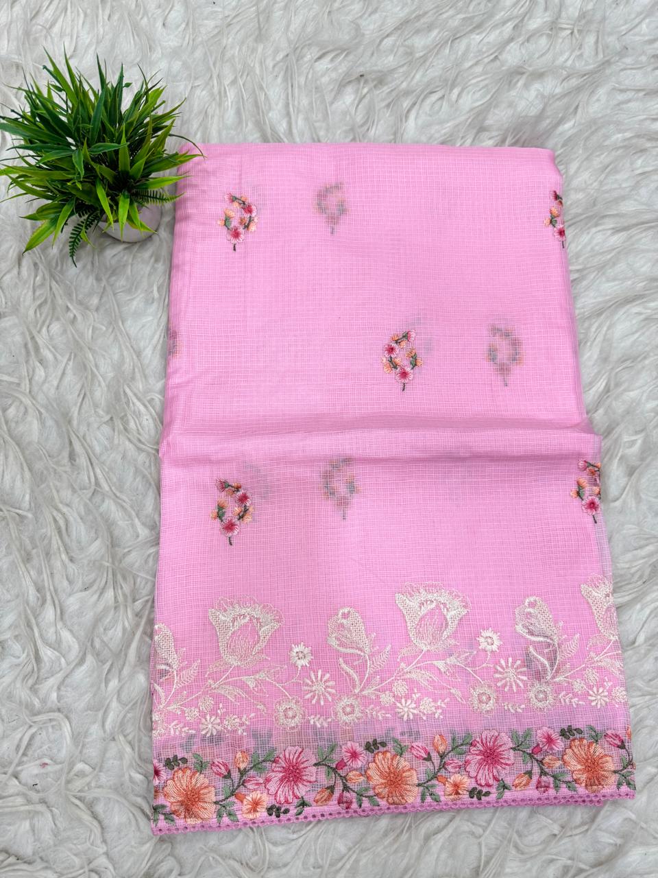 Tusser Kota Saree