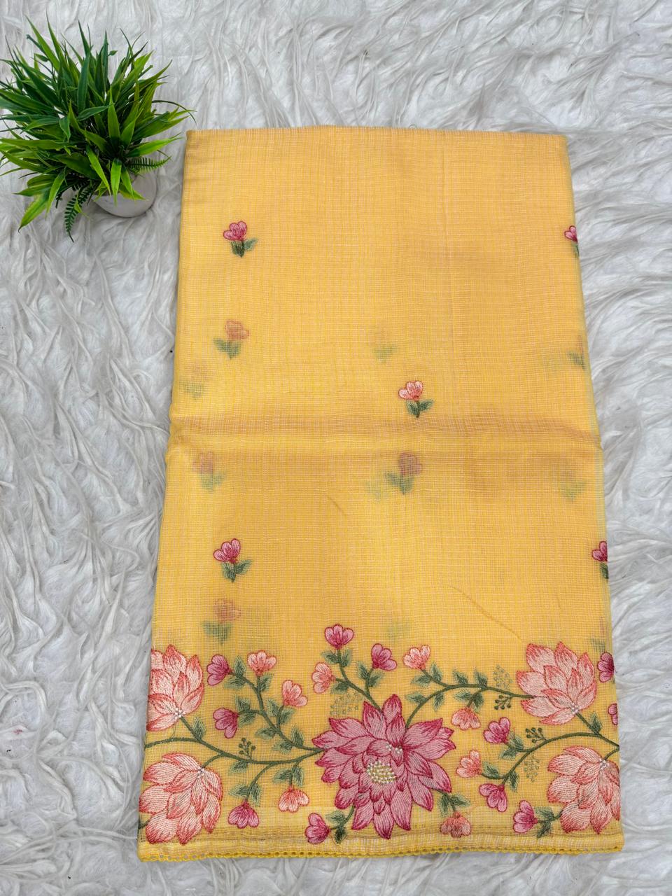 Tusser Kota Saree