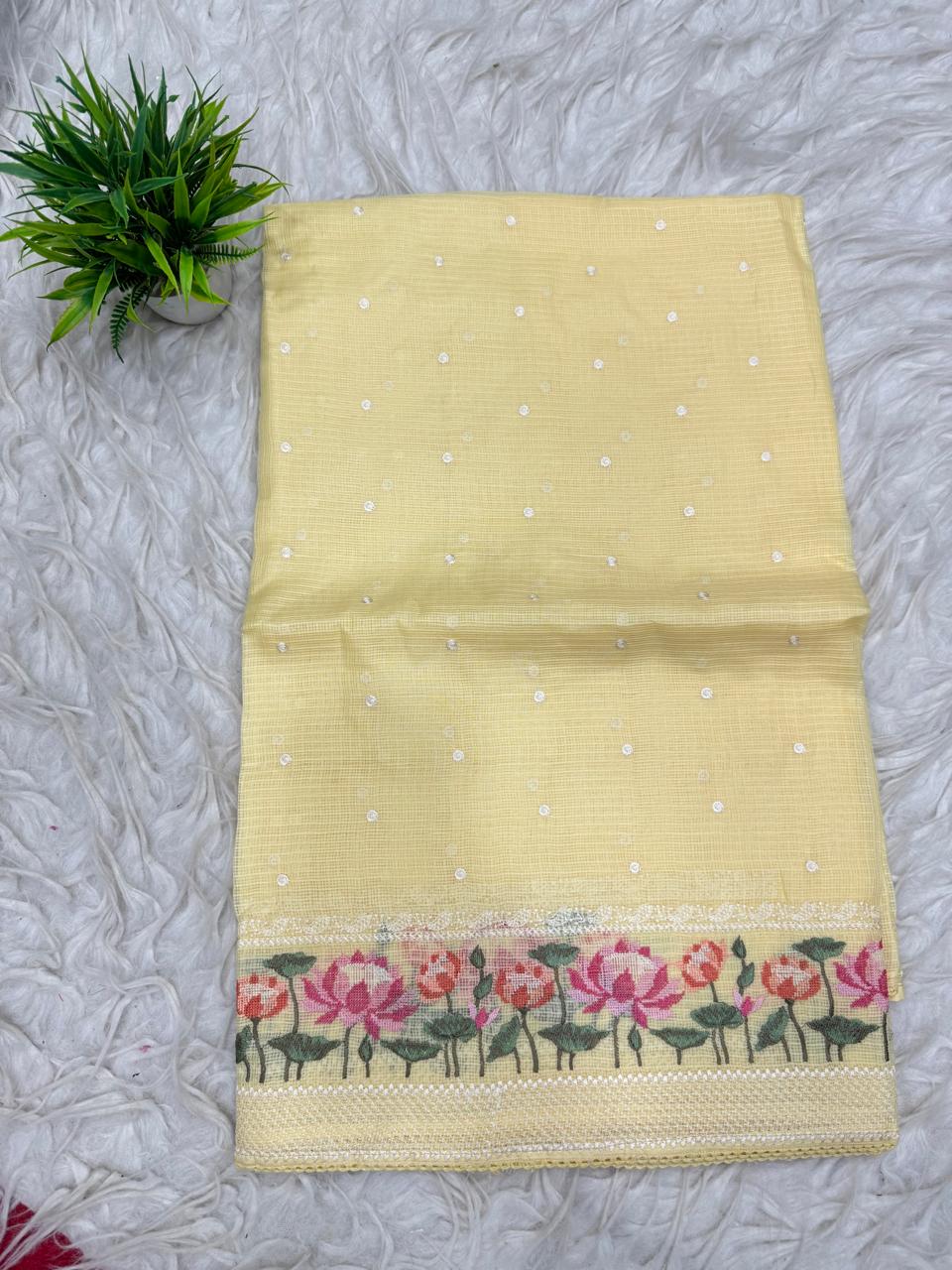Tusser Kota Saree