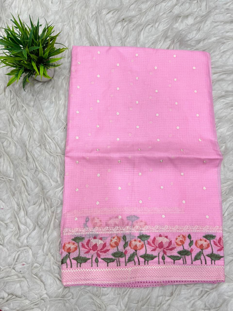 Tusser Kota Saree