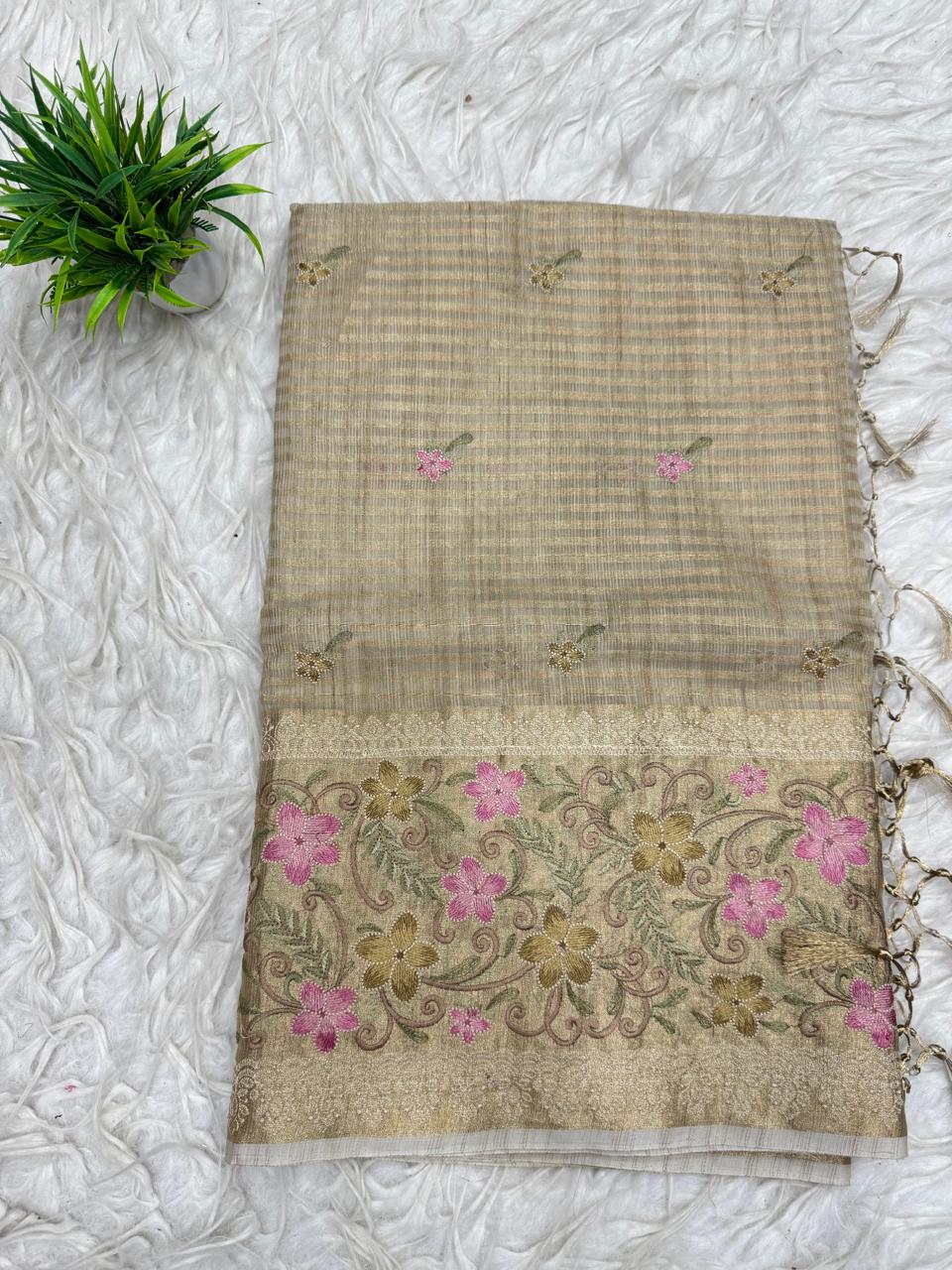 Tusser Kota Saree