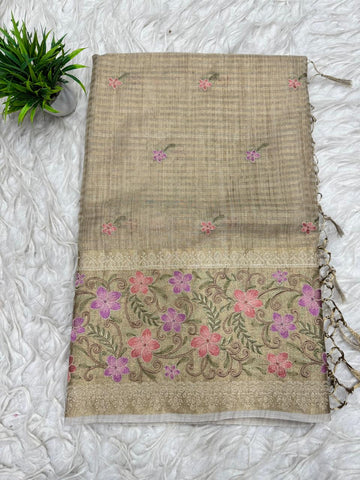 Tusser Kota Saree