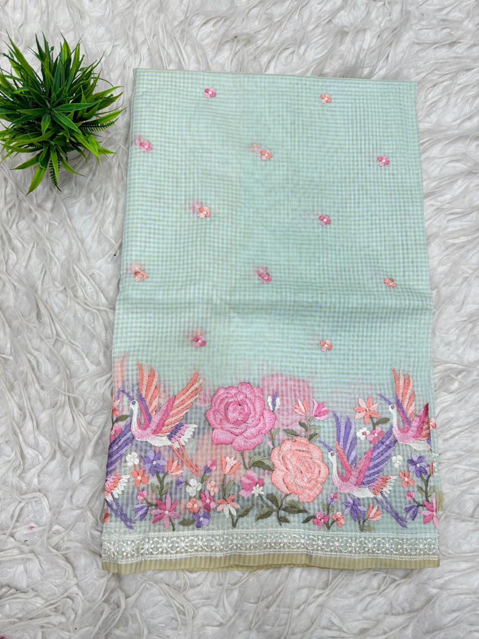 Tusser Kota Saree