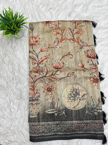 Tusser Kota Saree