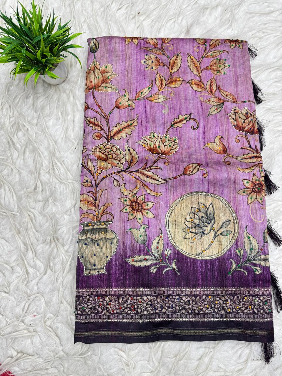 Tusser Kota Saree