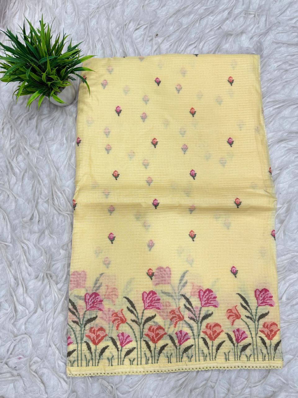 Tusser Kota Saree
