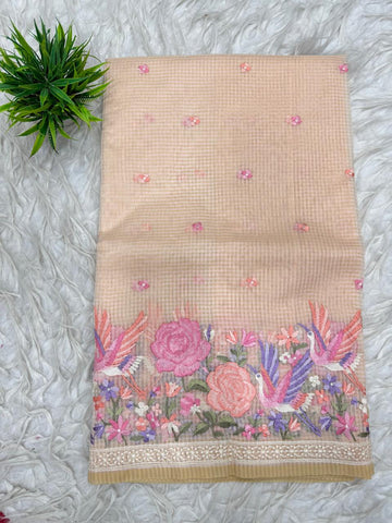 Tusser Kota Saree