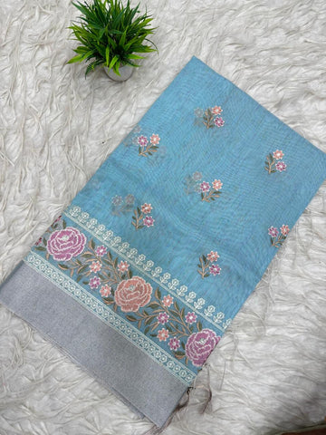 Tusser Kota Saree