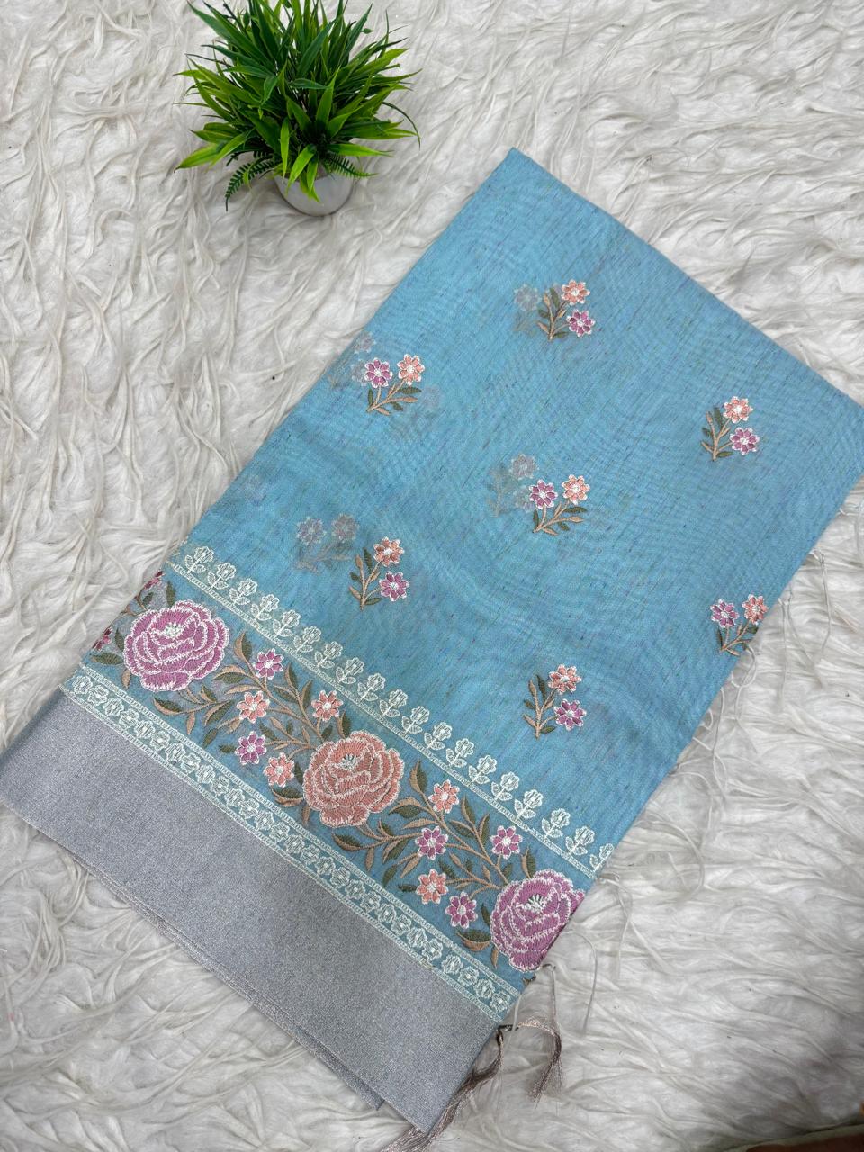 Tusser Kota Saree