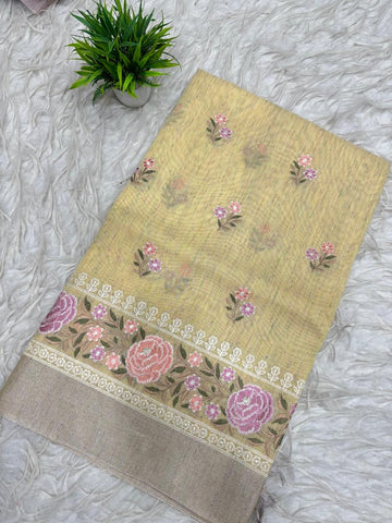 Tusser Kota Saree