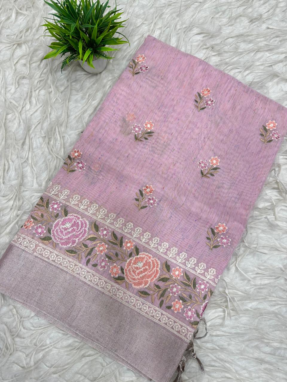 Tusser Kota Saree