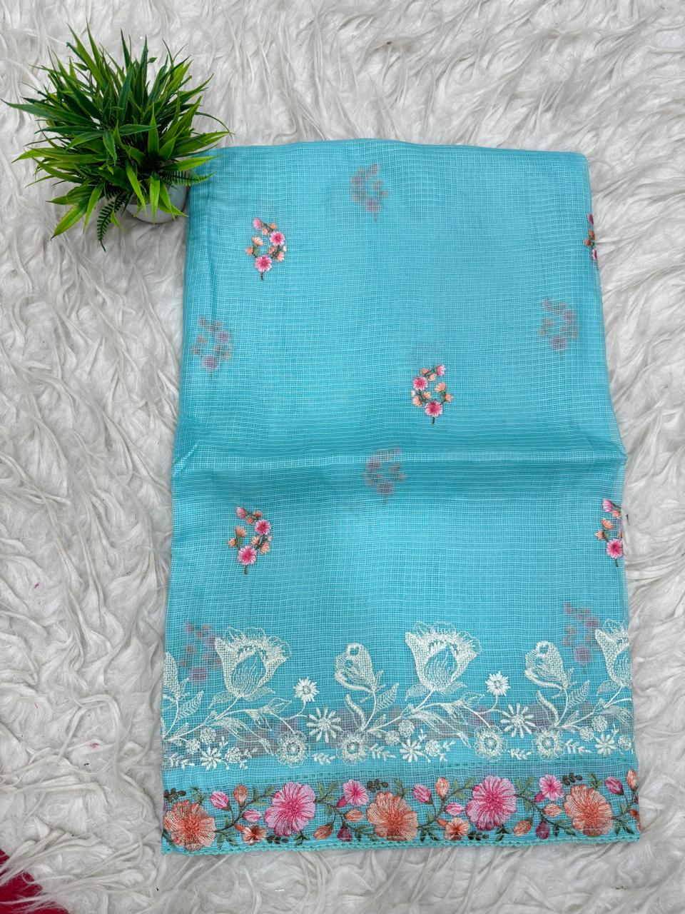 Tusser Kota Saree