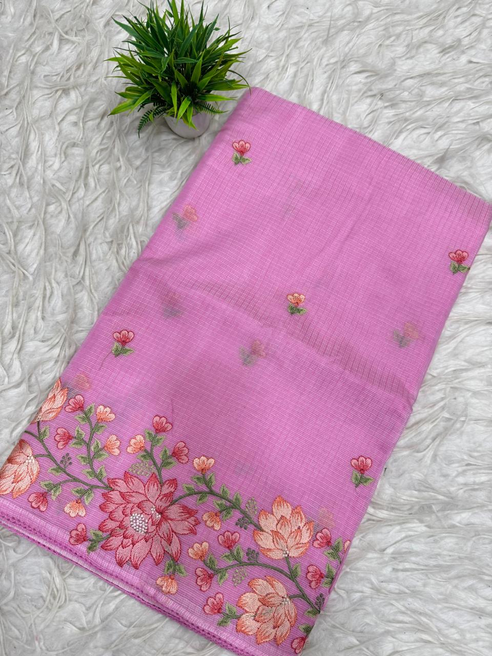 Tusser Kota Saree