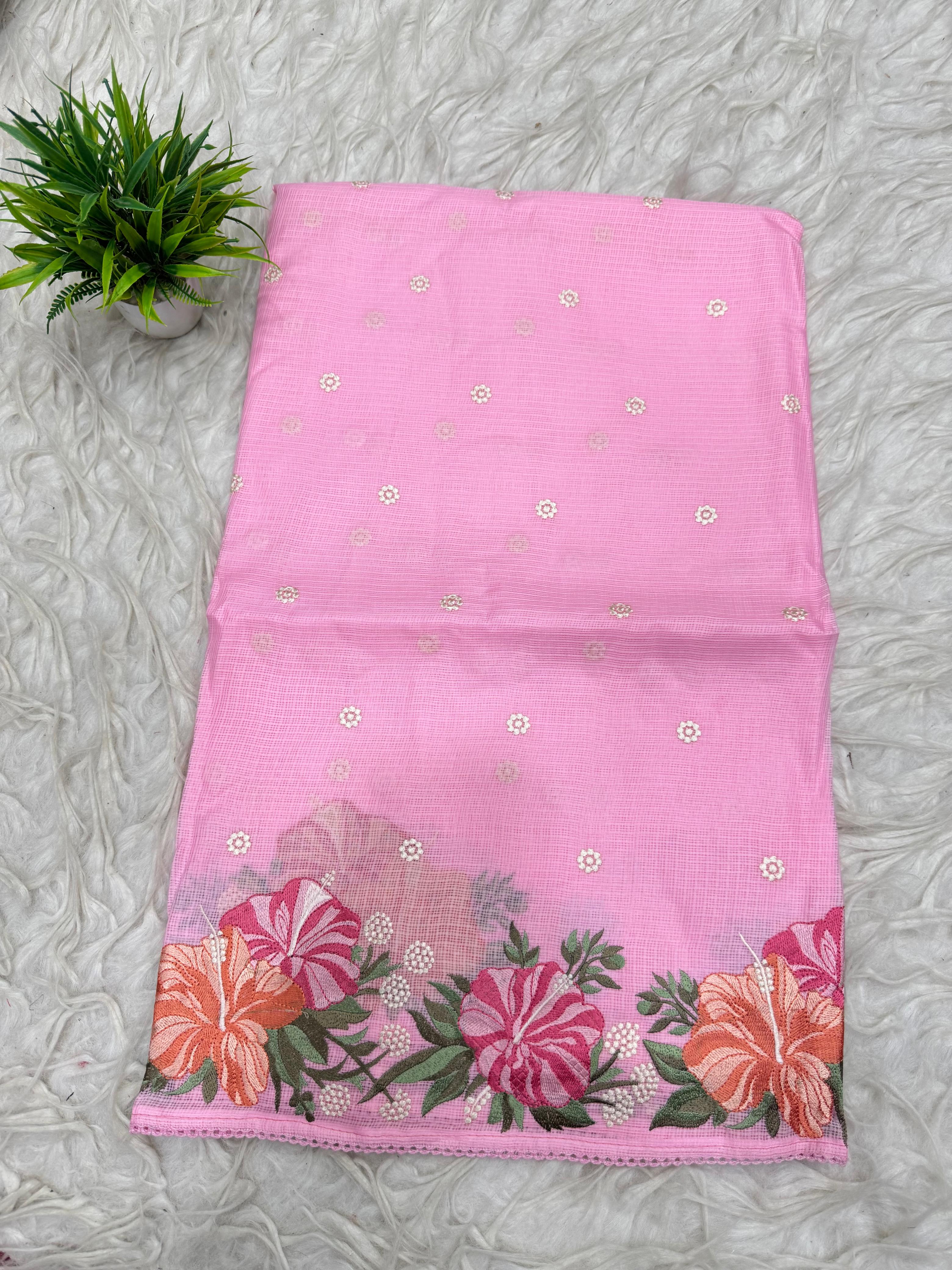 Tusser Kota Saree